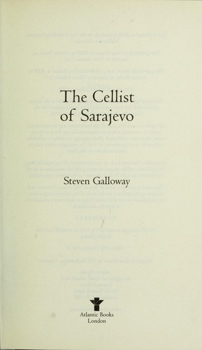 Book cover for Cellist of Sarajevo, The