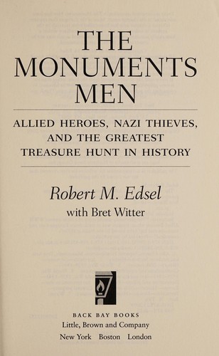 Book cover for Monuments Men, The